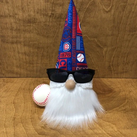 Cubs Baseball Gnome MLB Chicago Sports Fan Ball Sunglasses Gift Team Date - Picture 4 of 6